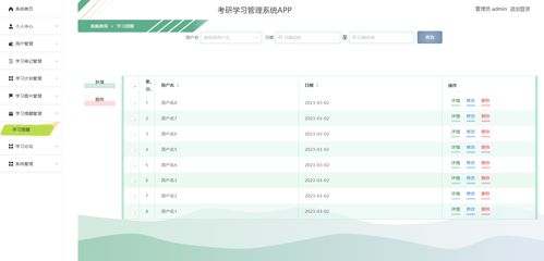 精品基于uniapp springboot考研学习管理系统app